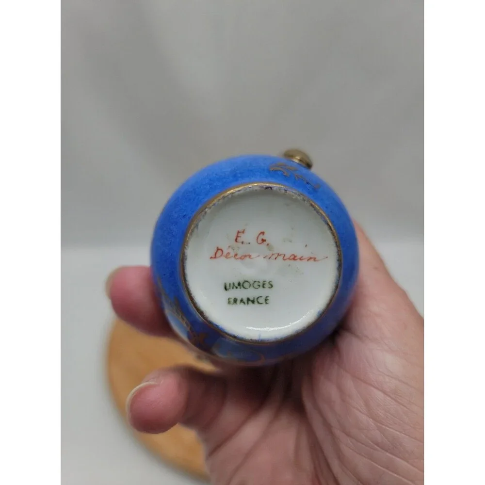 VINTAGE LIMOGES FRANCE Porcelain Mini 2.75